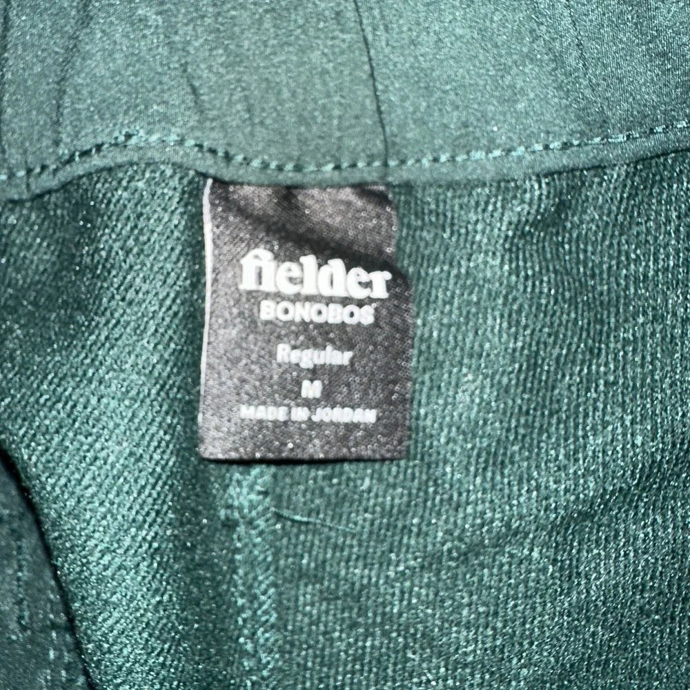Fielder Bonobos Mens Cargo Pants Green Elastic Waist Zip Ankle ABM11037A-1268G M